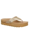 Reef Womens Horizon Shea Hi Slide Sandal - Champagne -women's shoes US 01 203345 00