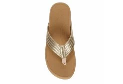 Reef Womens Horizon Shea Hi Slide Sandal - Champagne -women's shoes US 01 203345 05