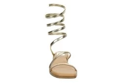 Dv By Dolce Vita Womens Maralin Flat Sandal - Gold -women's shoes US 01 203350 02