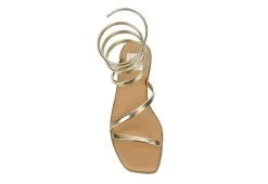 Dv By Dolce Vita Womens Maralin Flat Sandal - Gold -women's shoes US 01 203350 05