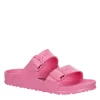 Birkenstock Womens Arizona Essentials Slide Sandal - Pink 2 Birkenstock Womens Arizona Essentials Slide Sandal - Pink -women's shoes US 01 203370 00