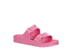 Birkenstock Womens Arizona Essentials Slide Sandal - Pink