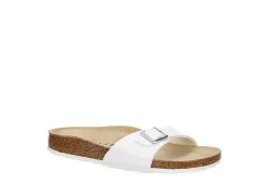 Birkenstock Womens Madrid Footbed Sandal - White