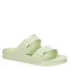 Birkenstock Womens Arizona Essentials Slide Sandal - Lime -women's shoes US 01 203372 00