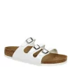 Birkenstock Womens Florida Soft Footbed Sandal - White -women's shoes US 01 203373 00