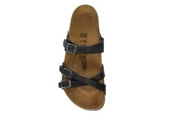 Birkenstock Womens France Footbed Sandal - Black -women's shoes US 01 203374 05