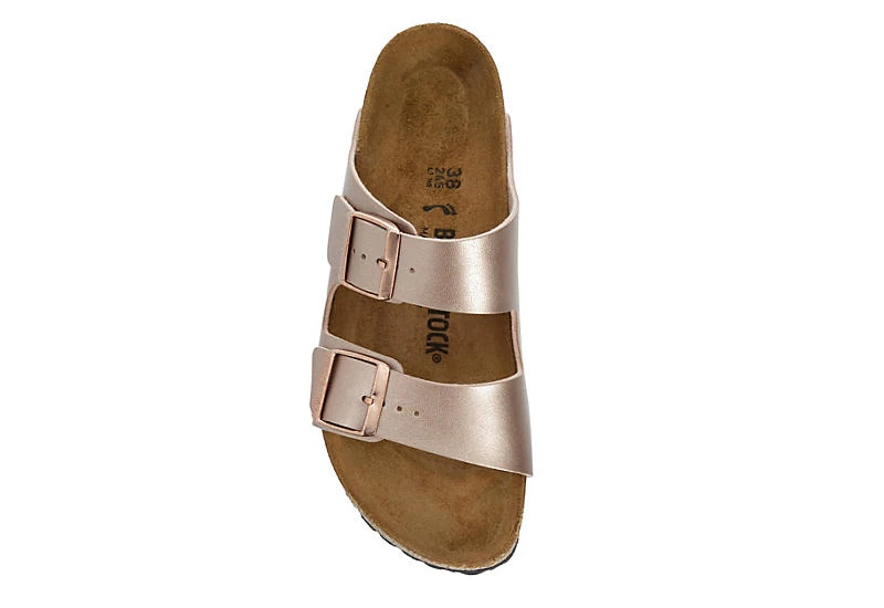 Birkenstock Womens Arizona Footbed Sandal - Rose Gold 8 Birkenstock Womens Arizona Footbed Sandal - Rose Gold - Image 6