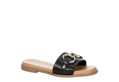 Michael By Michael Shannon Womens Jade Slide Sandal - Black