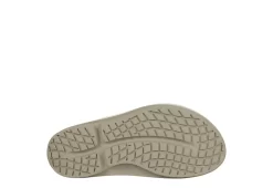Oofos Womens Oomega Flip Flop Sandal - Khaki -women's shoes US 01 203392 06