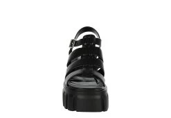 Madden Girl Womens Gennesis Wedge - Black -women's shoes US 01 203409 02