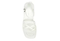Madden Girl Womens Vaultt Wedge Sandal - White -women's shoes US 01 203410 05