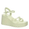 Madden Girl Womens Vaultt Wedge Sandal - Pale Green