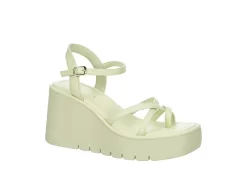Madden Girl Womens Vaultt Wedge Sandal - Pale Green