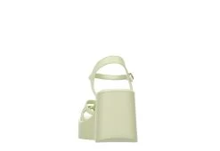 Madden Girl Womens Vaultt Wedge Sandal - Pale Green -women's shoes US 01 203412 04