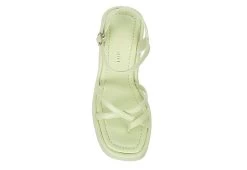 Madden Girl Womens Vaultt Wedge Sandal - Pale Green -women's shoes US 01 203412 05
