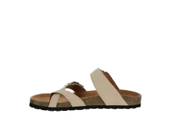 White Mountain Womens Gracie Footbed Sandal - Tan -women's shoes US 01 203417 03