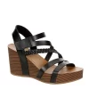 Xappeal Womens Maggy Wedge Sandal - Black 2 Xappeal Womens Maggy Wedge Sandal - Black -women's shoes US 01 203423 00