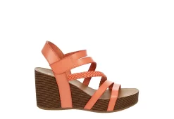 Xappeal Womens Maggy Wedge Sandal - Coral -women's shoes US 01 203424 01