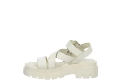 Dirty Laundry Womens Khan Sandal - Bone -women's shoes US 01 203427 03