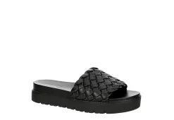 Limelight Womens Bianca Slide Sandal - Black