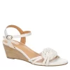 Lauren Blakwell Womens Etta Sandal - Ivory 1 Lauren Blakwell Womens Etta Sandal - Ivory -women's shoes US 01 203500 00
