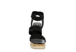 Madden Girl Womens Marandaa Wedge Sandal - Black -women's shoes US 01 203537 02