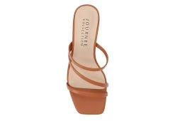Journee Collection Womens Takarah Low Wedge Sandal - Brown -women's shoes US 01 203885 05