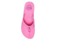 Reef Womens Sandy Hi Flip Flop Sandal - Pink -women's shoes US 01 203907 02