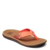 Reef Womens Santa Ana Flip Flop Sandal - Coral -women's shoes US 01 203908 00