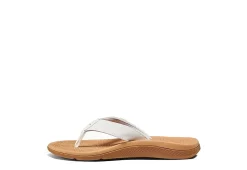 Reef Womens Santa Ana Flip Flop Sandal - White -women's shoes US 01 203912 02