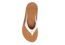 Reef Womens Santa Ana Flip Flop Sandal - White -women's shoes US 01 203912 03