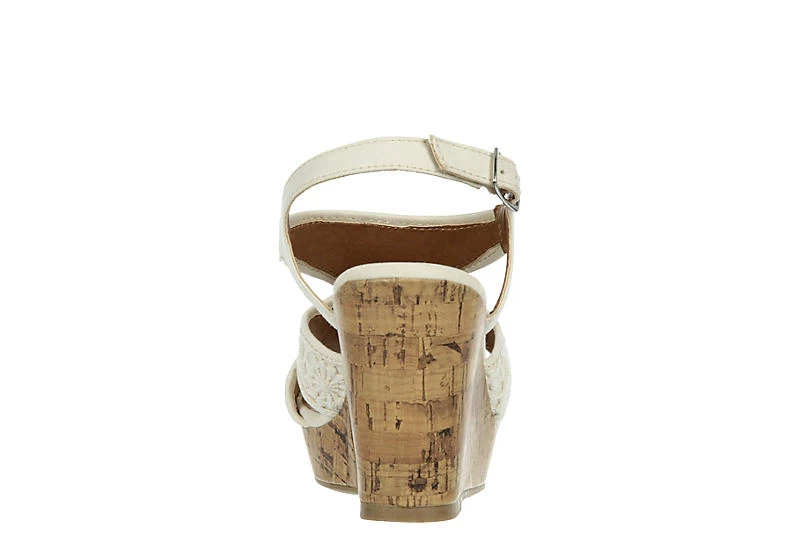 Jellypop Womens Lisbon Wedge Sandal - Natural 7 Jellypop Womens Lisbon Wedge Sandal - Natural - Image 5