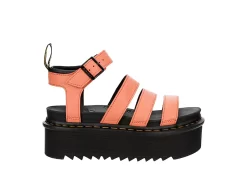 Dr. Martens Dr.martens Womens Blaire Quad Pisa Sandal - Coral 10 Dr. Martens Dr.martens Womens Blaire Quad Pisa Sandal - Coral -women's shoes US 01 204064 01