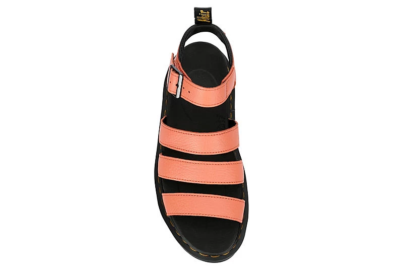 Dr. Martens Dr.martens Womens Blaire Quad Pisa Sandal - Coral 8 Dr. Martens Dr.martens Womens Blaire Quad Pisa Sandal - Coral - Image 6