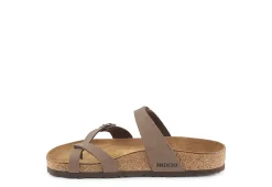 Birkenstock Womens Mayari Footbed Sandal - Brown -women's shoes US 01 213426 03