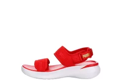 Puma Womens Sportie Sandal - Red -women's shoes US 01 222039 03