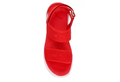 Puma Womens Sportie Sandal - Red -women's shoes US 01 222039 05
