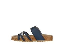Bjorndal Womens Sami Footbed Sandal - Navy 12 Bjorndal Womens Sami Footbed Sandal - Navy -women's shoes US 01 250080 03