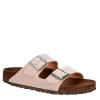 Birkenstock Womens Arizona Footbed Sandal - Pale Pink 1 Birkenstock Womens Arizona Footbed Sandal - Pale Pink -women's shoes US 01 250097 00