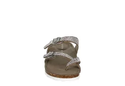 Madden Girl Womens Brycee Footbed Sandal - Med Metallic -women's shoes US 01 250117 02