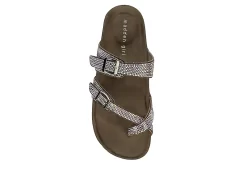 Madden Girl Womens Brycee Footbed Sandal - Med Metallic -women's shoes US 01 250117 05
