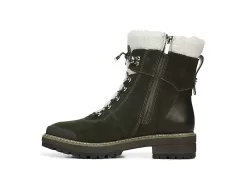 Franco Sarto Womens Rosella Combat Boot - Green -women's shoes US 01 300160 03