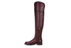Franco Sarto Womens Haleen Over The Knee Boot - Burgundy -women's shoes US 01 300473 03