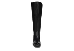 Franco Sarto Womens Meyer Wide Calf Tall Boot - Black -women's shoes US 01 300504 02