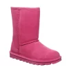 Bearpaw Womens Elle Short Fur Boot - Pink -women's shoes US 01 300731 00