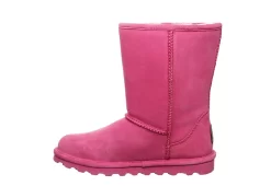 Bearpaw Womens Elle Short Fur Boot - Pink 12 Bearpaw Womens Elle Short Fur Boot - Pink -women's shoes US 01 300731 03