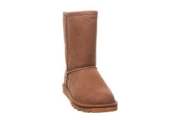 Bearpaw Womens Elle Short Vegan Fur Boot - Tan -women's shoes US 01 300737 02