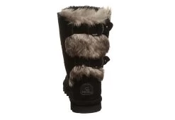 Bearpaw Womens Eloise Fur Boot - Black -women's shoes US 01 300743 04
