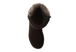 Bearpaw Womens Eloise Fur Boot - Black -women's shoes US 01 300743 05