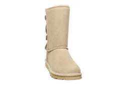 Bearpaw Womens Eloise Fur Boot - Off White -women's shoes US 01 300745 02